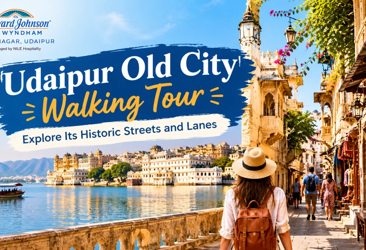 Udaipur Old City walking tour through historic streets and traditional lanes