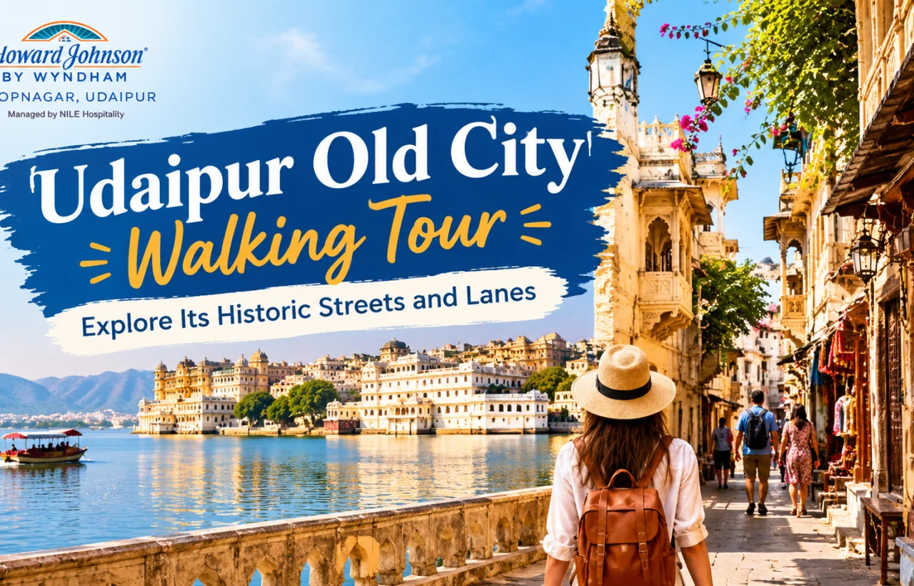 Udaipur Old City walking tour through historic streets and traditional lanes